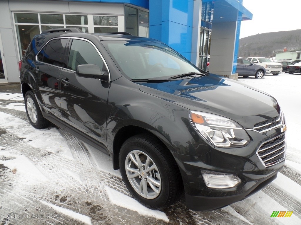 2017 Equinox LT AWD - Nightfall Gray Metallic / Jet Black photo #3