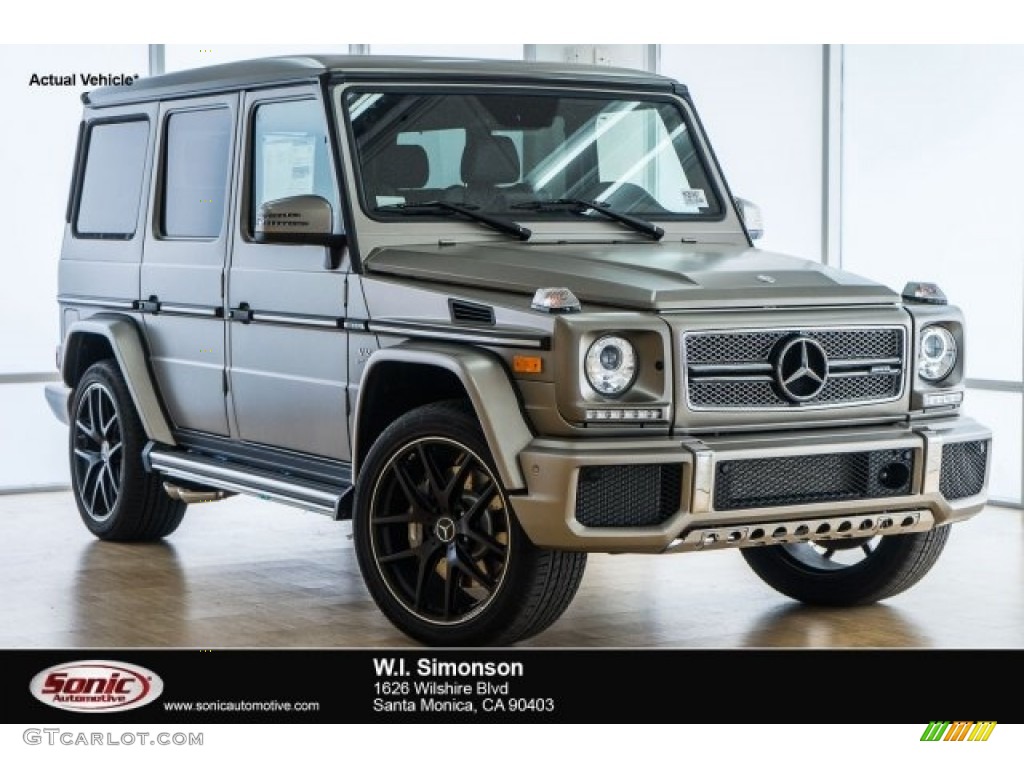 2017 G 65 AMG - designo Manufaktur Sintered Bronze Magno (Matte) / designo Black photo #1