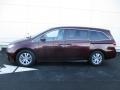 2015 Dark Cherry Pearl Honda Odyssey EX-L  photo #2