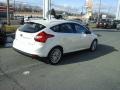 2014 Oxford White Ford Focus Titanium Hatchback  photo #4