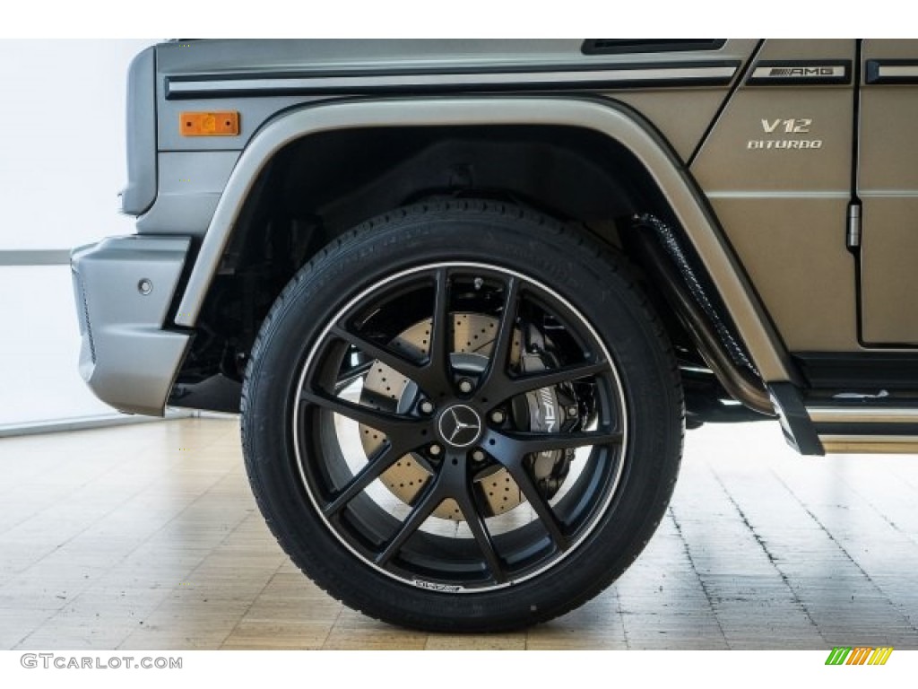 2017 G 65 AMG - designo Manufaktur Sintered Bronze Magno (Matte) / designo Black photo #8