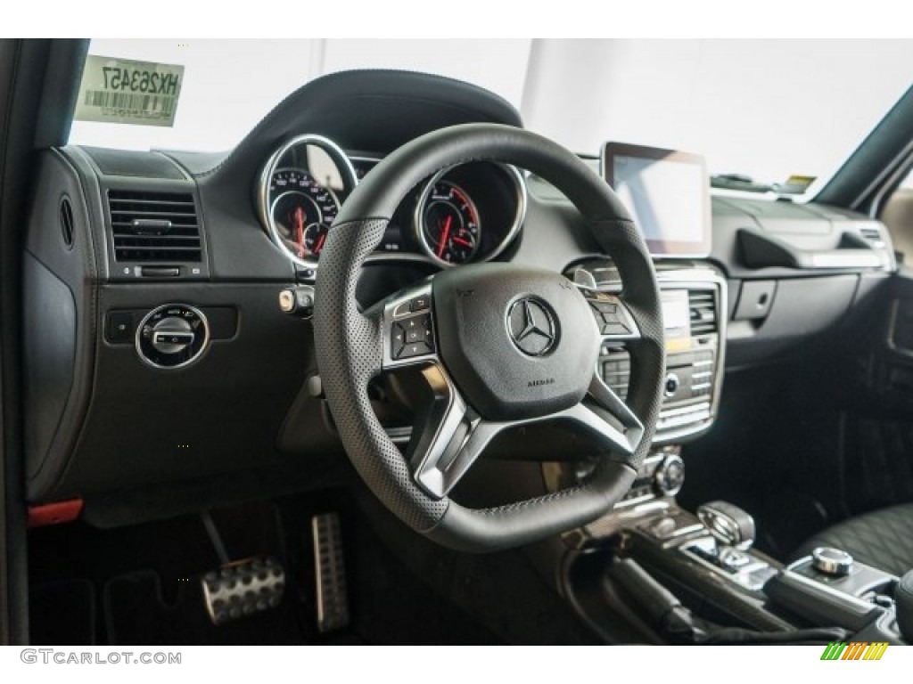 2017 Mercedes-Benz G 65 AMG designo Black Dashboard Photo #118459158