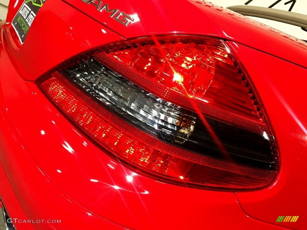 2007 SL 55 AMG Roadster - Mars Red / Stone photo #100
