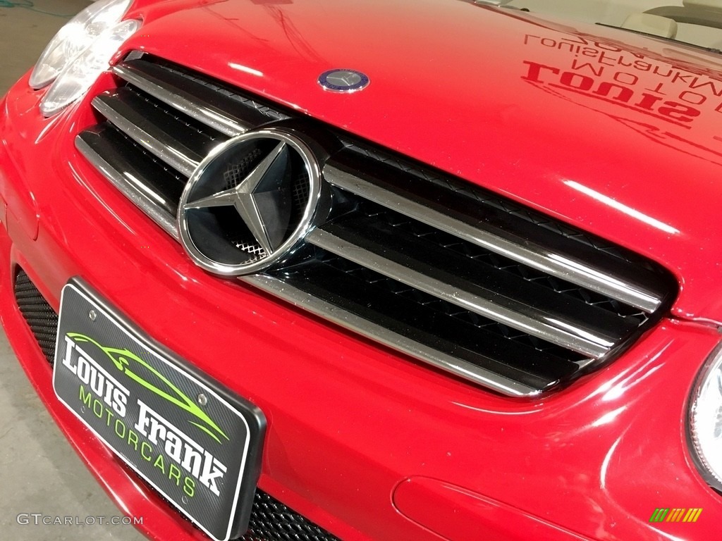 2007 SL 55 AMG Roadster - Mars Red / Stone photo #101