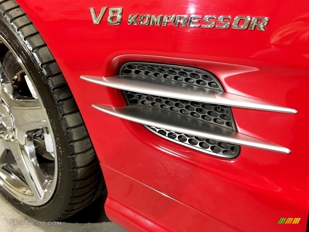 2007 SL 55 AMG Roadster - Mars Red / Stone photo #104