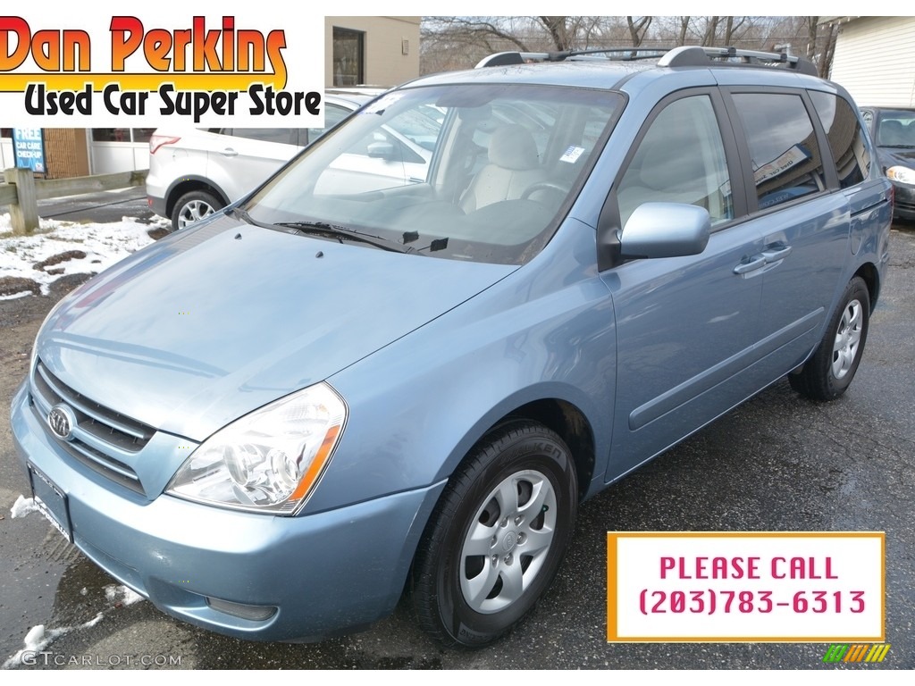 Glacier Blue Kia Sedona