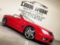2007 Mars Red Mercedes-Benz SL 55 AMG Roadster  photo #135