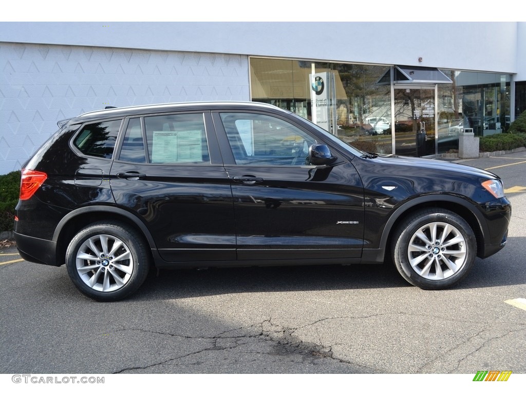 2014 X3 xDrive28i - Jet Black / Black photo #2