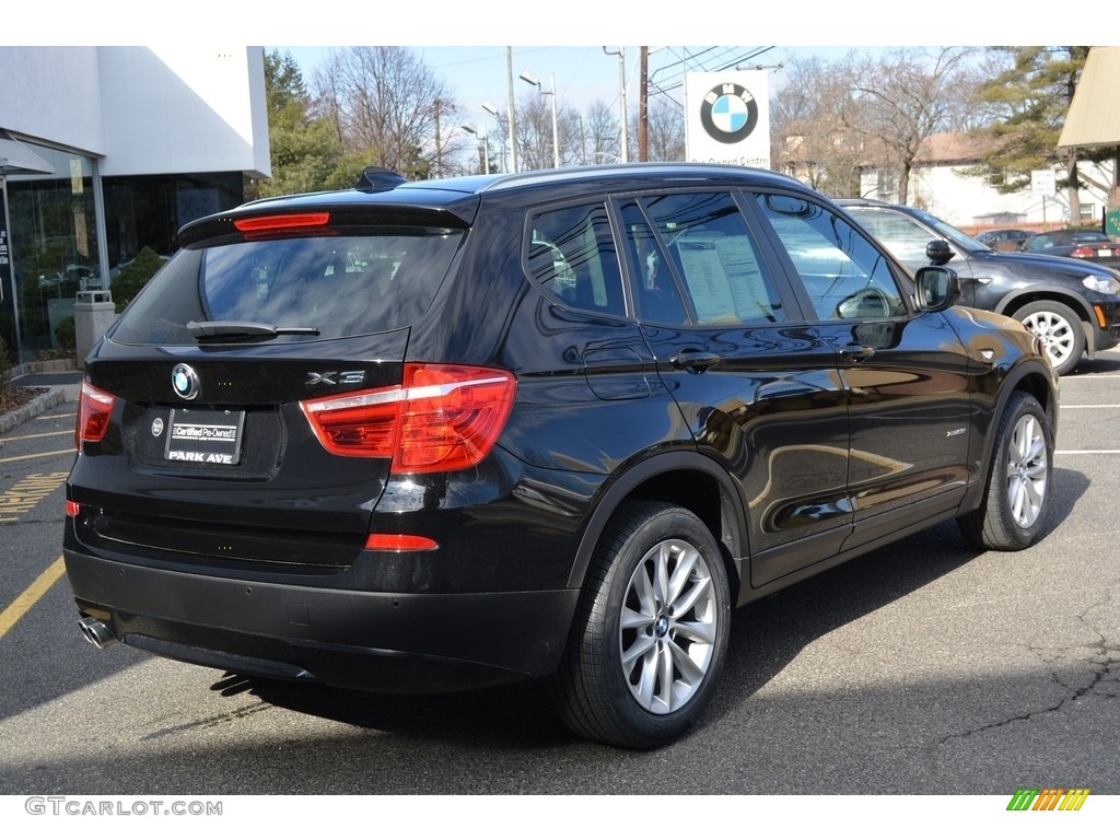 2014 X3 xDrive28i - Jet Black / Black photo #3