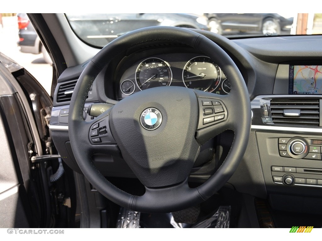 2014 X3 xDrive28i - Jet Black / Black photo #17