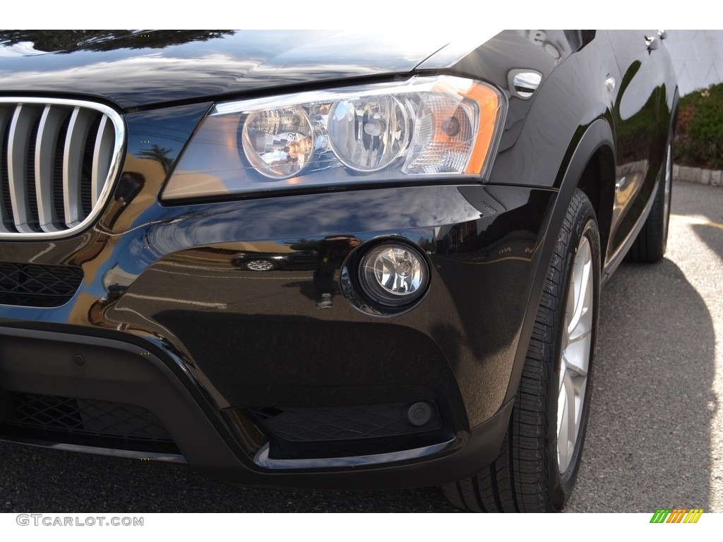 2014 X3 xDrive28i - Jet Black / Black photo #30