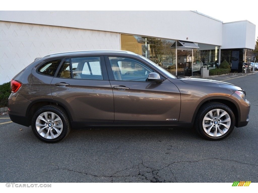 2014 X1 xDrive28i - Sparkling Bronze Metallic / Sand Beige photo #2
