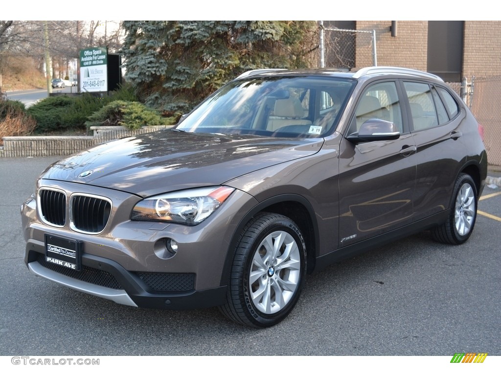2014 X1 xDrive28i - Sparkling Bronze Metallic / Sand Beige photo #6