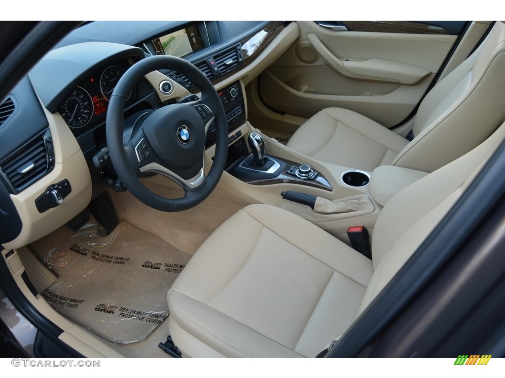 2014 X1 xDrive28i - Sparkling Bronze Metallic / Sand Beige photo #10