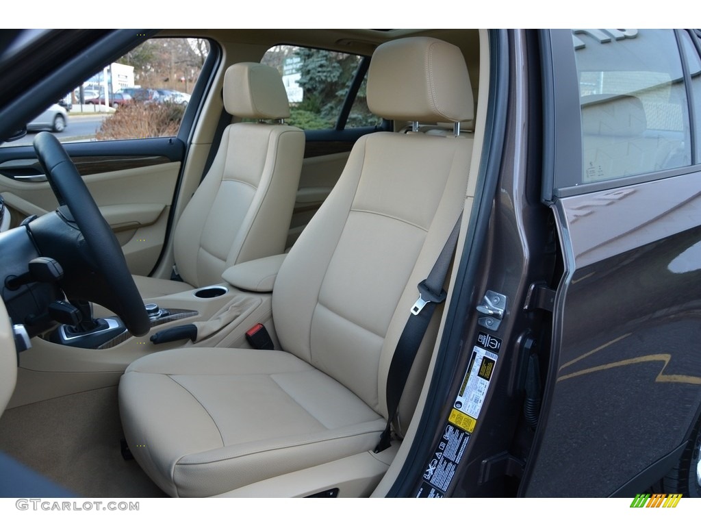 2014 X1 xDrive28i - Sparkling Bronze Metallic / Sand Beige photo #13