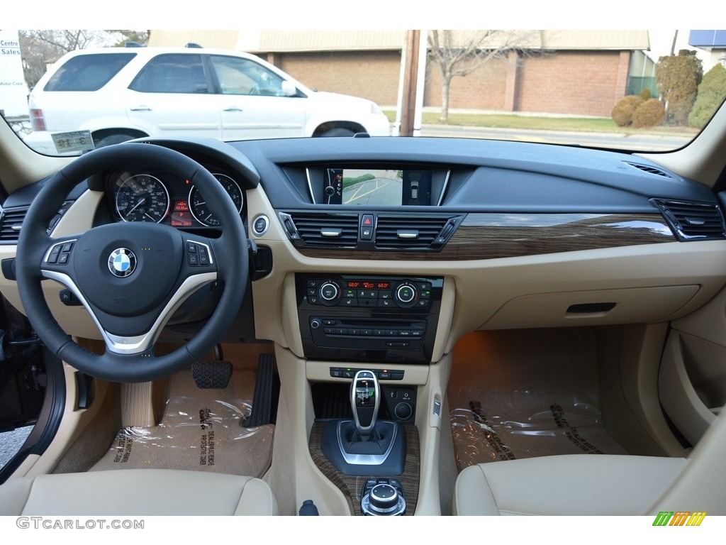 2014 X1 xDrive28i - Sparkling Bronze Metallic / Sand Beige photo #15