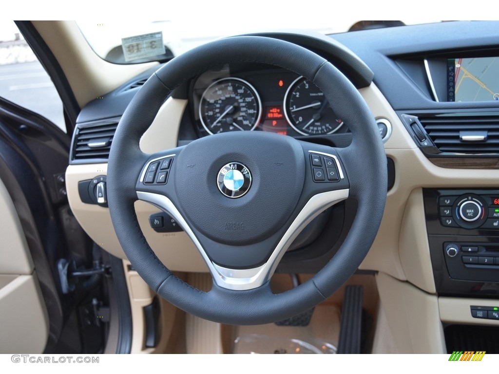 2014 X1 xDrive28i - Sparkling Bronze Metallic / Sand Beige photo #18