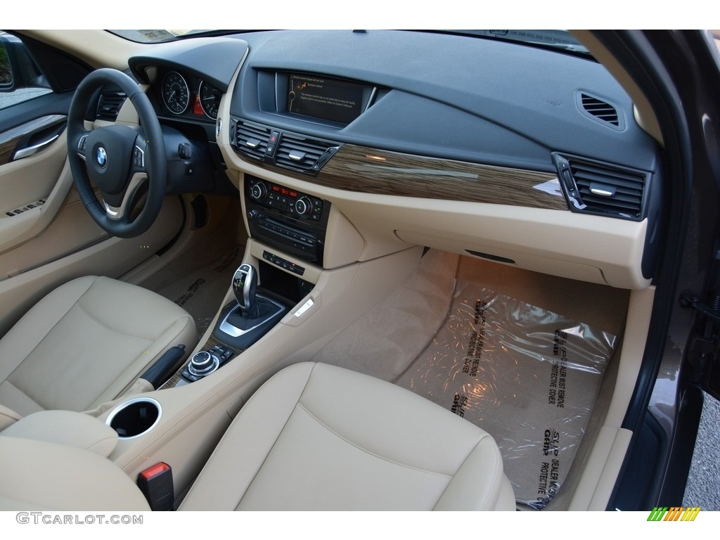 2014 X1 xDrive28i - Sparkling Bronze Metallic / Sand Beige photo #27