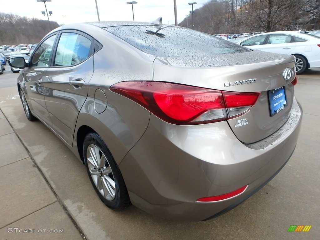 2014 Elantra SE Sedan - Bronze / Beige photo #4