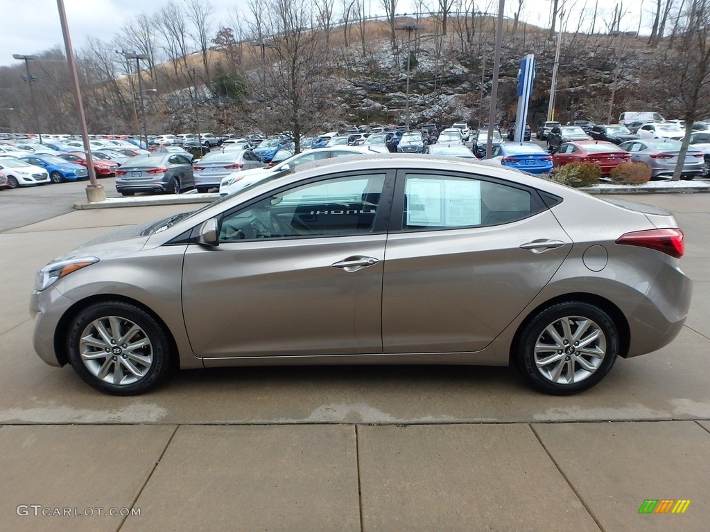 2014 Elantra SE Sedan - Bronze / Beige photo #5