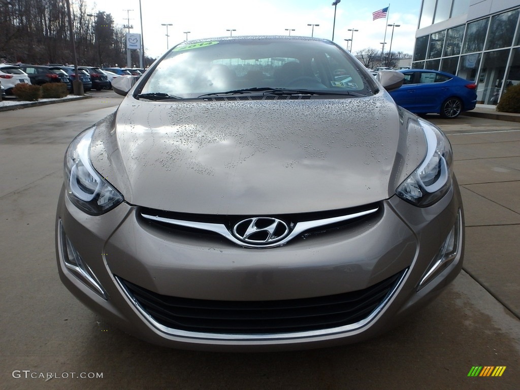 2014 Elantra SE Sedan - Bronze / Beige photo #7