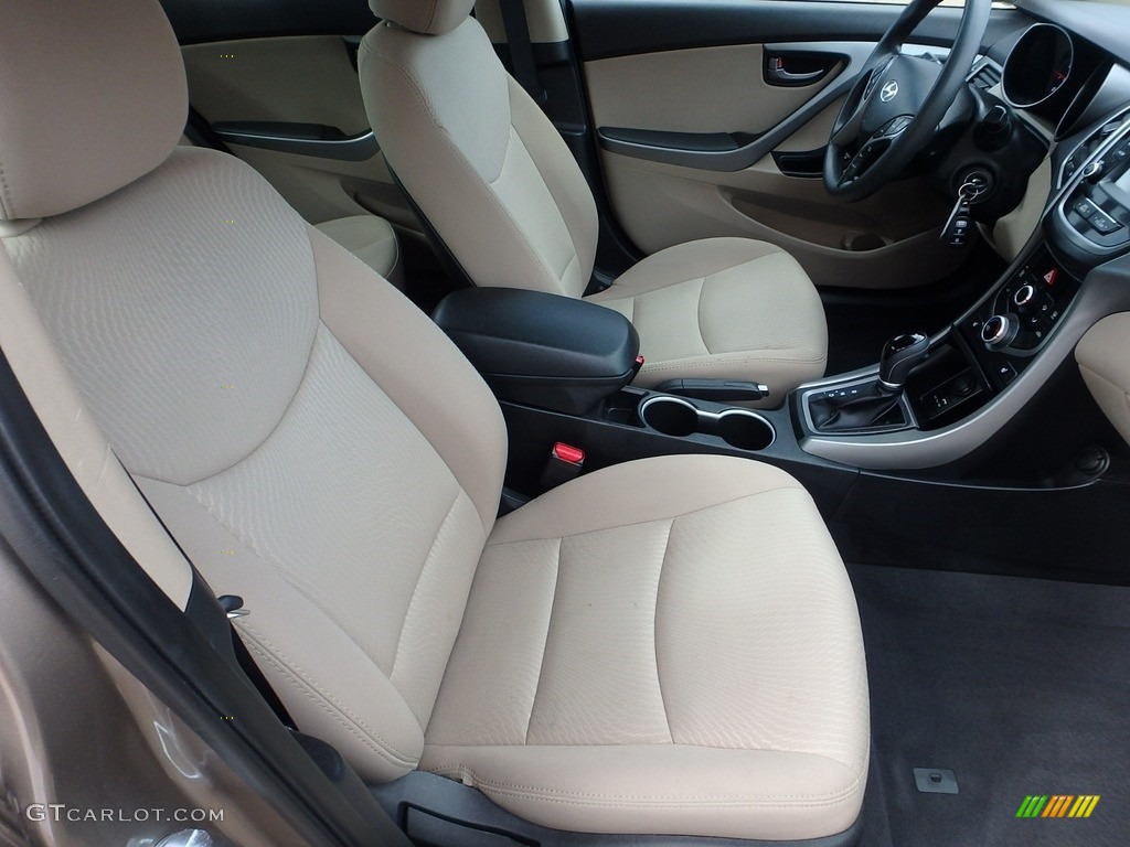 2014 Elantra SE Sedan - Bronze / Beige photo #10