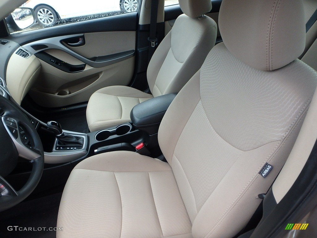 2014 Elantra SE Sedan - Bronze / Beige photo #15