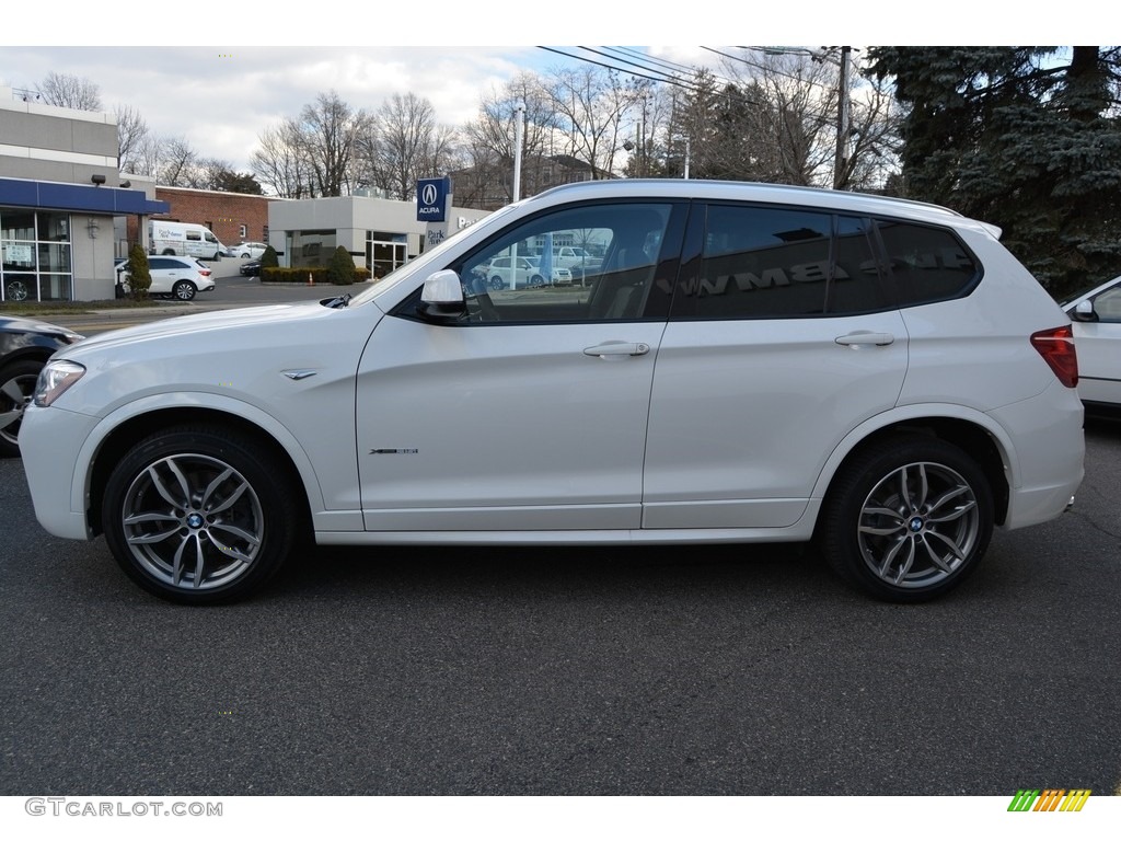 2017 X3 xDrive35i - Alpine White / Black photo #5