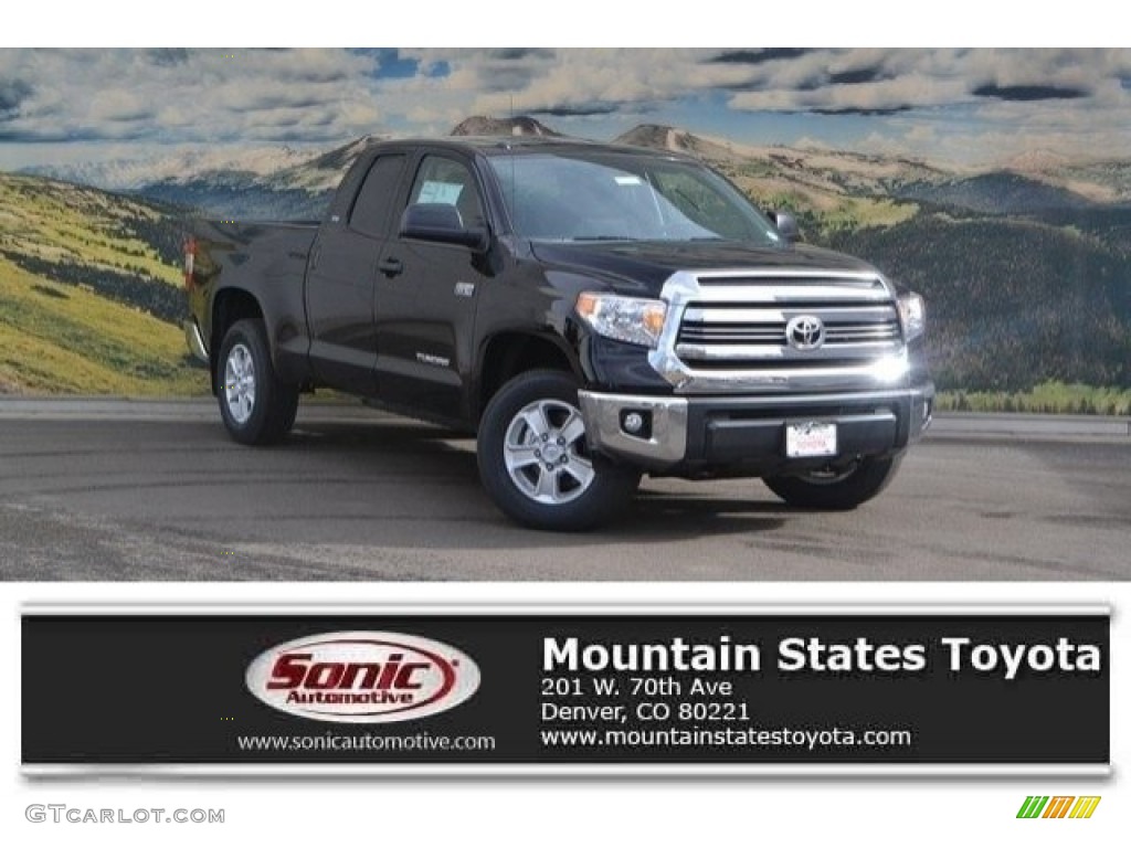 Midnight Black Metallic Toyota Tundra