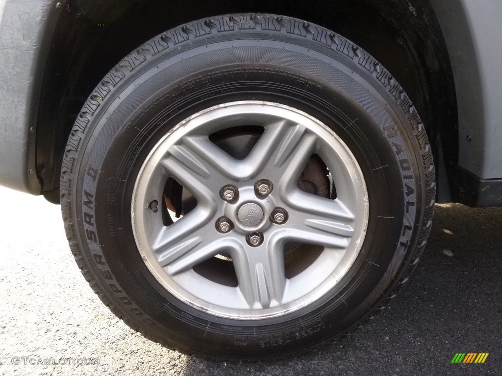 2005 Liberty Sport 4x4 - Black Clearcoat / Medium Slate Gray photo #11