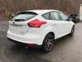 2017 Oxford White Ford Focus SEL Hatch  photo #6