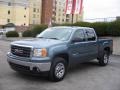 2008 Stealth Gray Metallic GMC Sierra 1500 SLE Crew Cab 4x4  photo #2