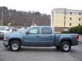 2008 Stealth Gray Metallic GMC Sierra 1500 SLE Crew Cab 4x4  photo #3