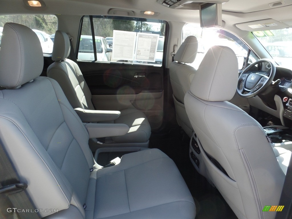 2016 Pilot Elite AWD - Crystal Black Pearl / Gray photo #14