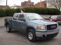 2008 Stealth Gray Metallic GMC Sierra 1500 SLE Crew Cab 4x4  photo #8