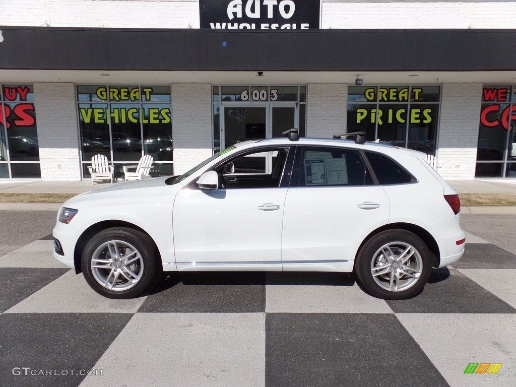 2016 Q5 2.0 TFSI Premium quattro - Ibis White / Black photo #1