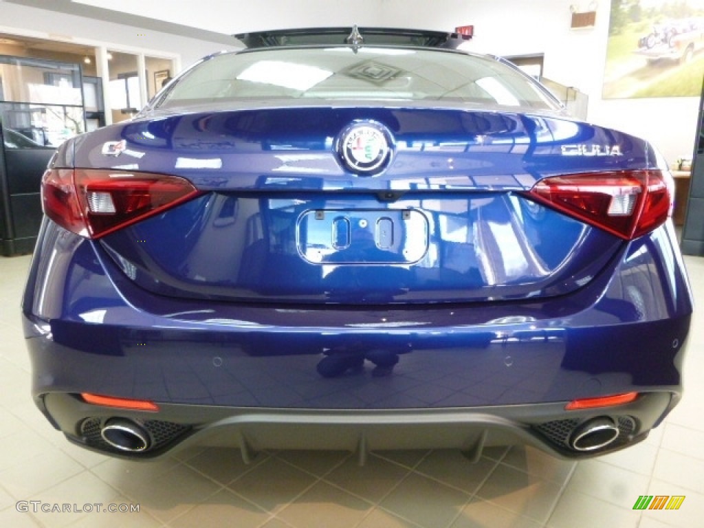 Montecarlo Blue Metallic 2017 Alfa Romeo Giulia Ti AWD Exterior Photo #118472319