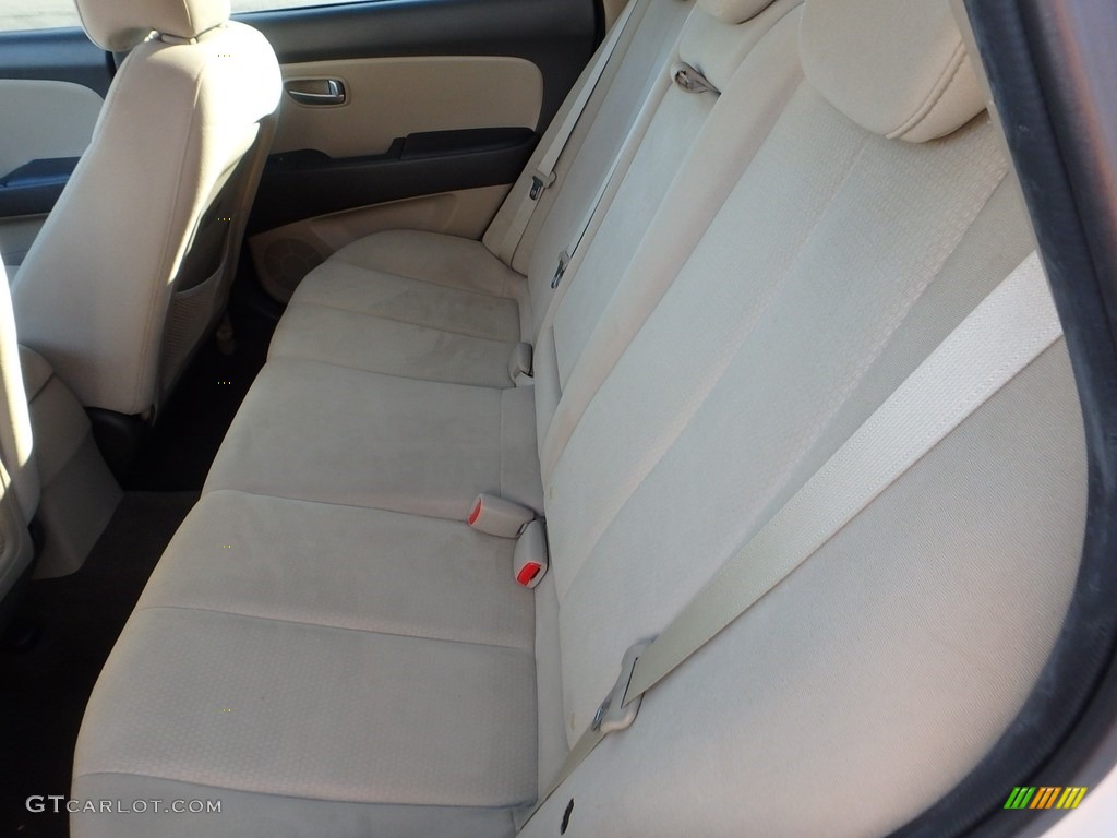 2009 Elantra GLS Sedan - Captiva White / Beige photo #9