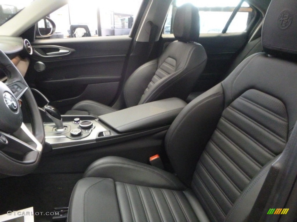 2017 Alfa Romeo Giulia Ti AWD Front Seat Photo #118472493