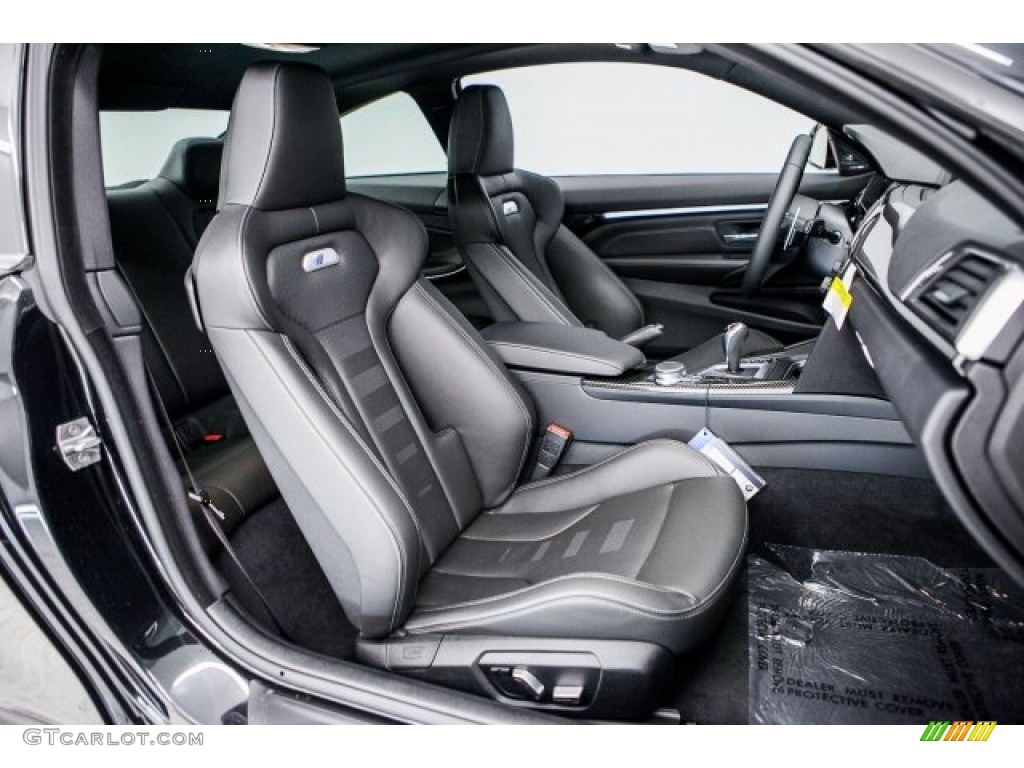 Black Interior 2017 BMW M4 Coupe Photo #118474437