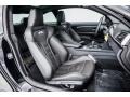 Black 2017 BMW M4 Coupe Interior Color