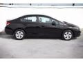 2013 Crystal Black Pearl Honda Civic LX Sedan  photo #8