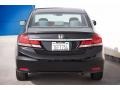 2013 Crystal Black Pearl Honda Civic LX Sedan  photo #9