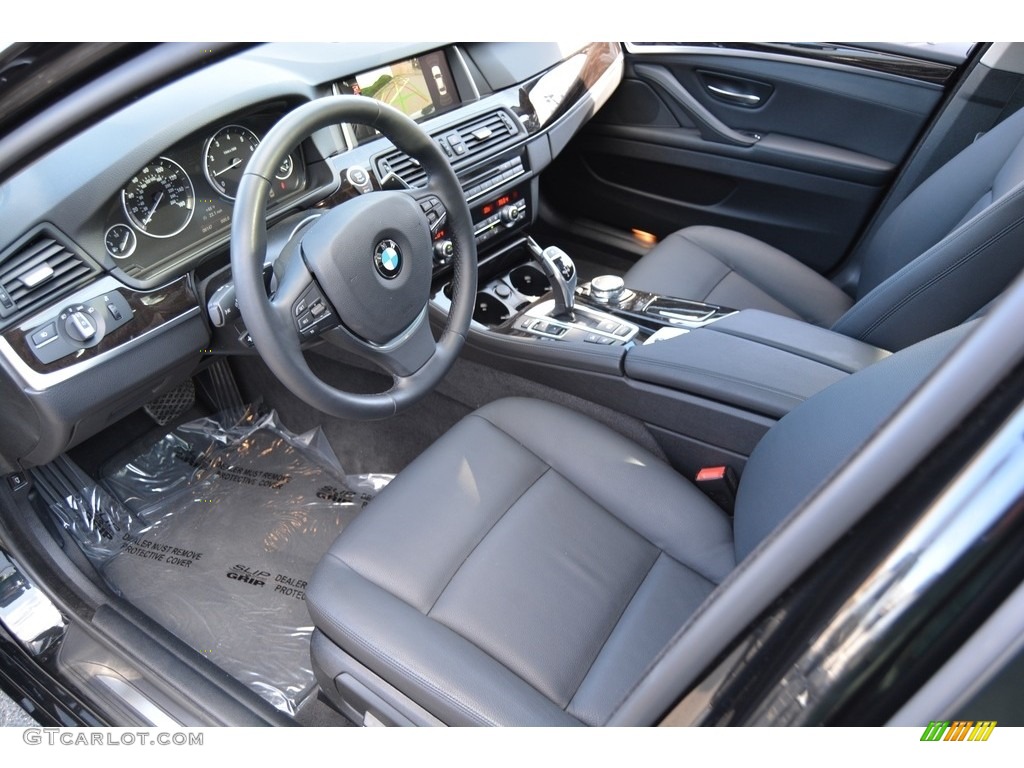2016 BMW 5 Series 528i xDrive Sedan Front Seat Photo #118474473