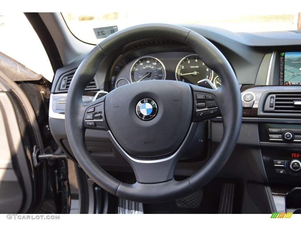 2016 BMW 5 Series 528i xDrive Sedan Steering Wheel Photos