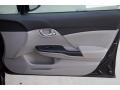 2013 Crystal Black Pearl Honda Civic LX Sedan  photo #23