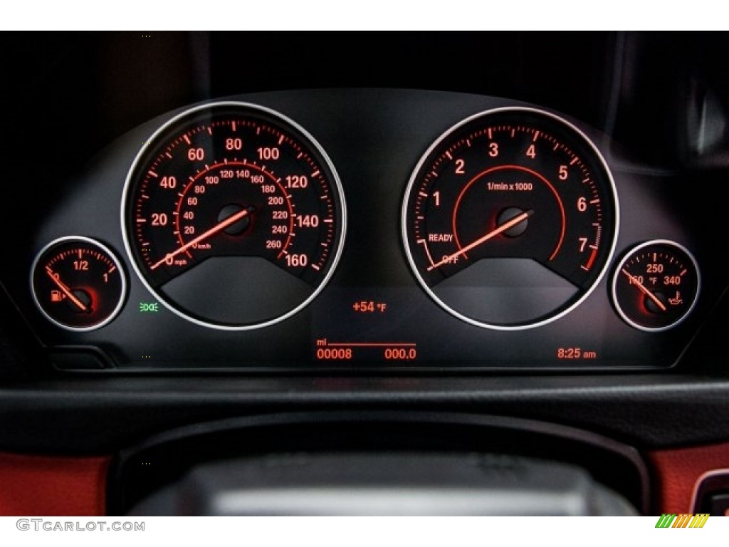 2017 BMW 4 Series 430i xDrive Convertible Gauges Photo #118474701