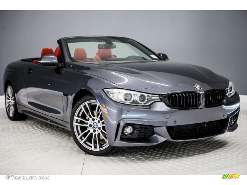 Mineral Grey Metallic 2017 BMW 4 Series 430i xDrive Convertible Exterior Photo #118474773