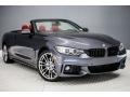 Mineral Grey Metallic 2017 BMW 4 Series 430i xDrive Convertible Exterior