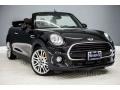 2017 Midnight Black Metallic Mini Convertible Cooper  photo #12